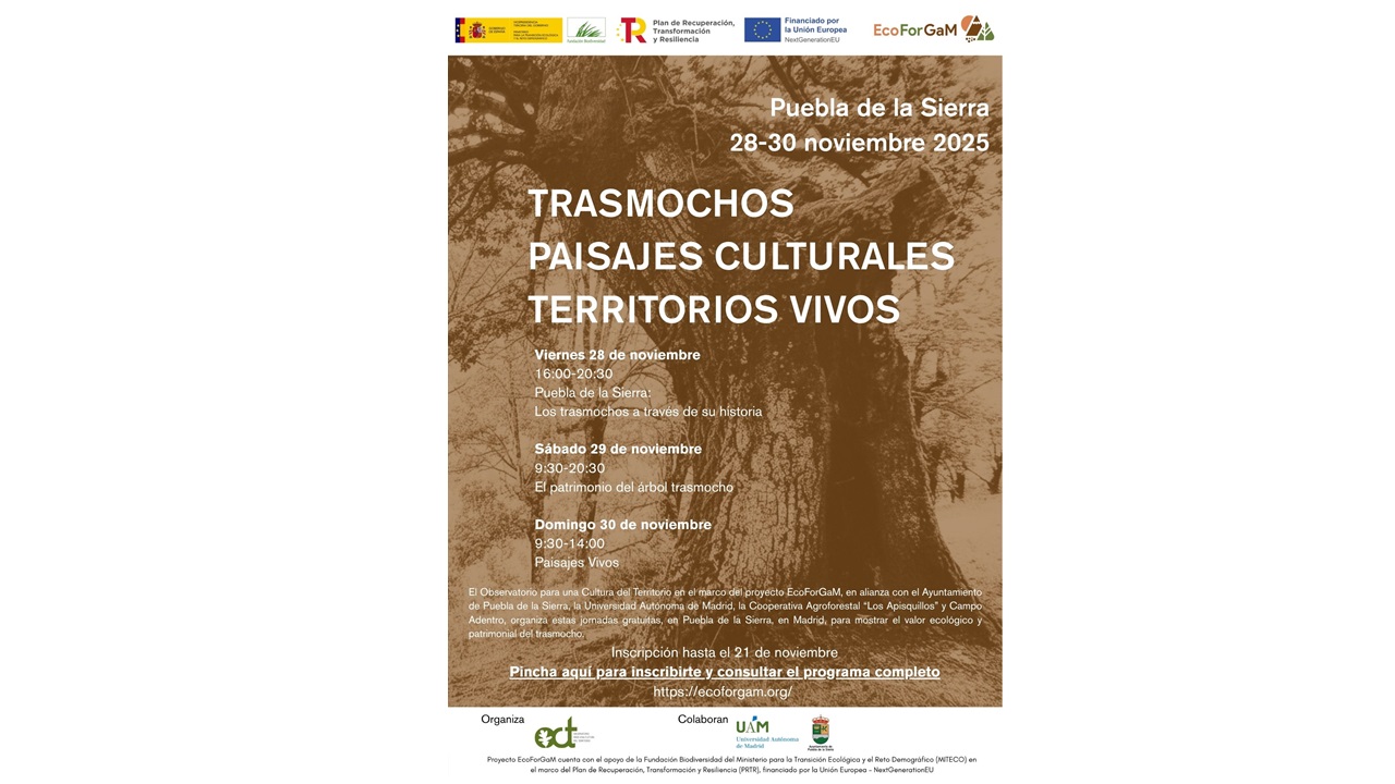 Noticia Jornadas: Trasmochos, paisajes culturales, territorios vivos.