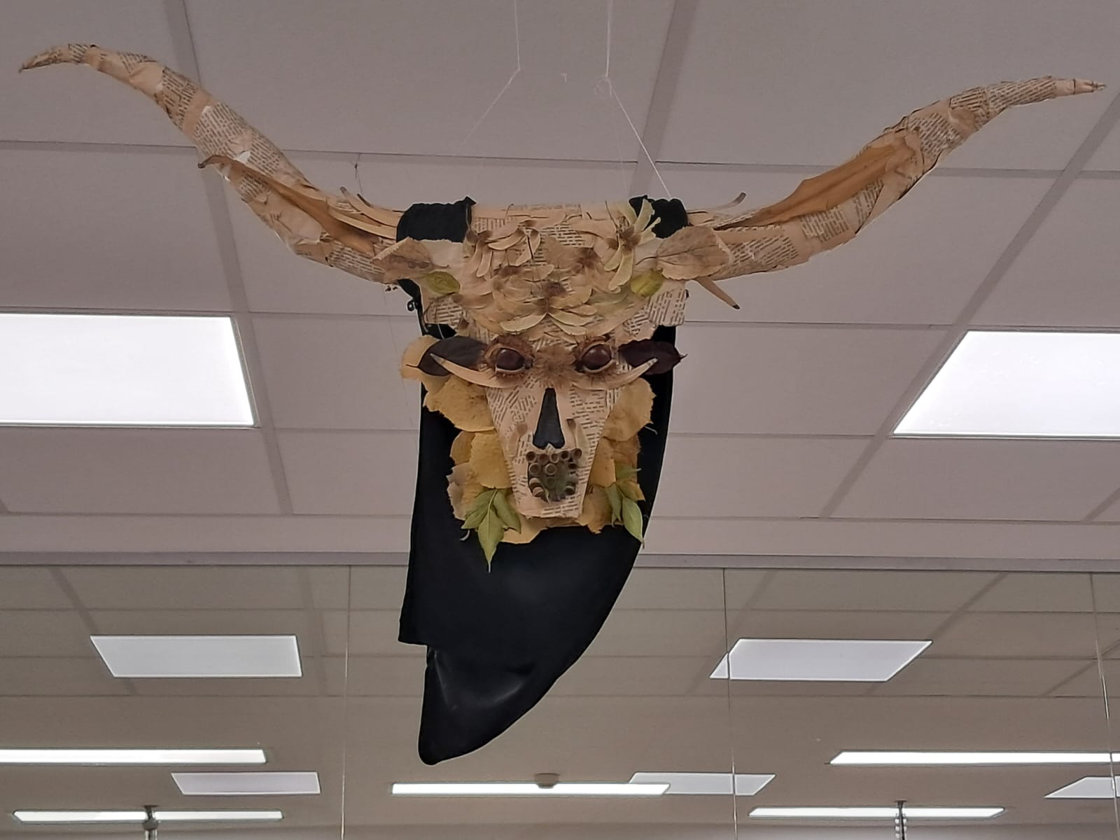 Fotografía de la exposición Samhain 2025