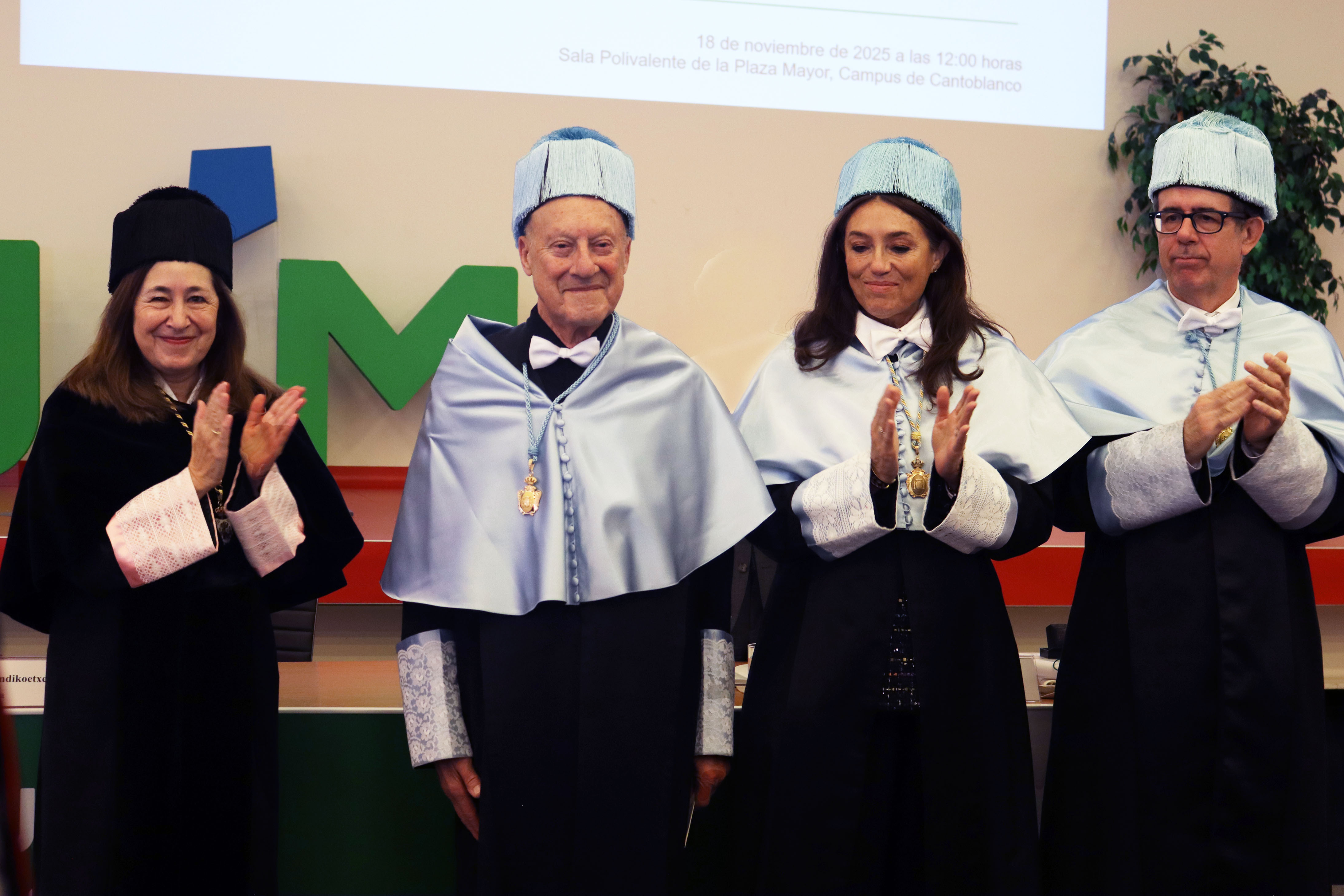 Acto de investidura de lord Norman Foster como doctor ‘honoris causa’ por la UAM