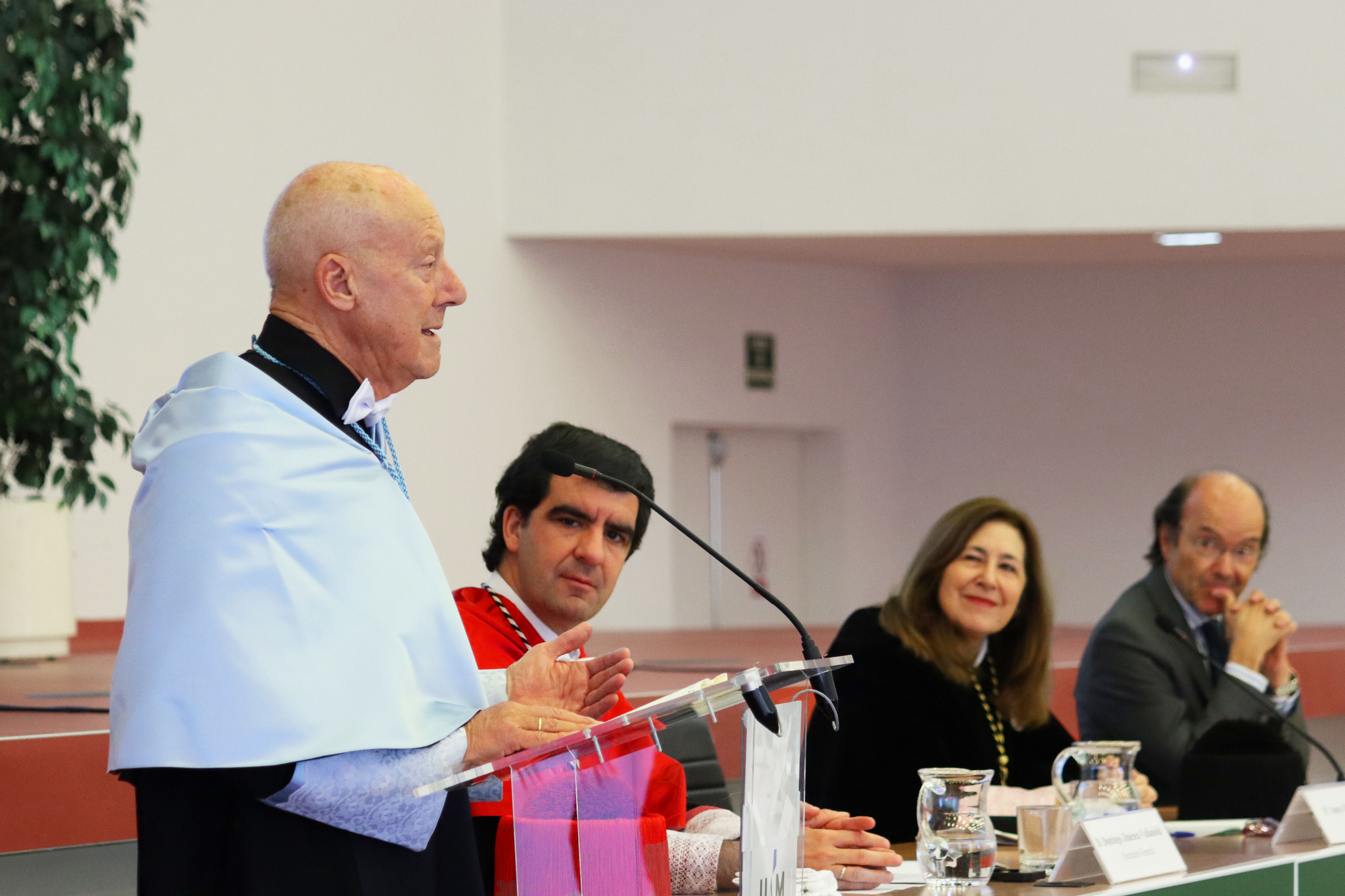 Acto de investidura de lord Norman Foster como doctor ‘honoris causa’ por la UAM