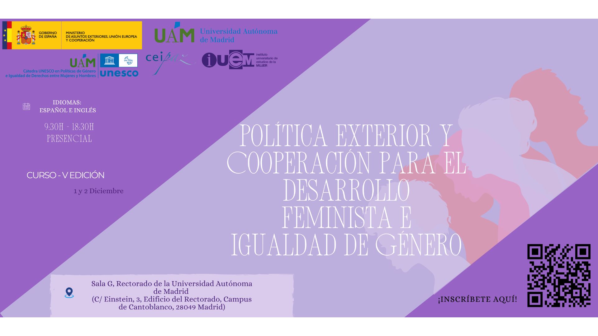 25N 2025 Curso Política Exterior y Cooperación para el Desarrollo Feminista