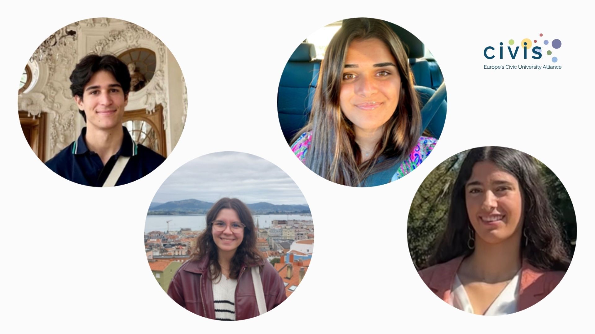 Fotos de los embajadores de la UAM en CIVIS