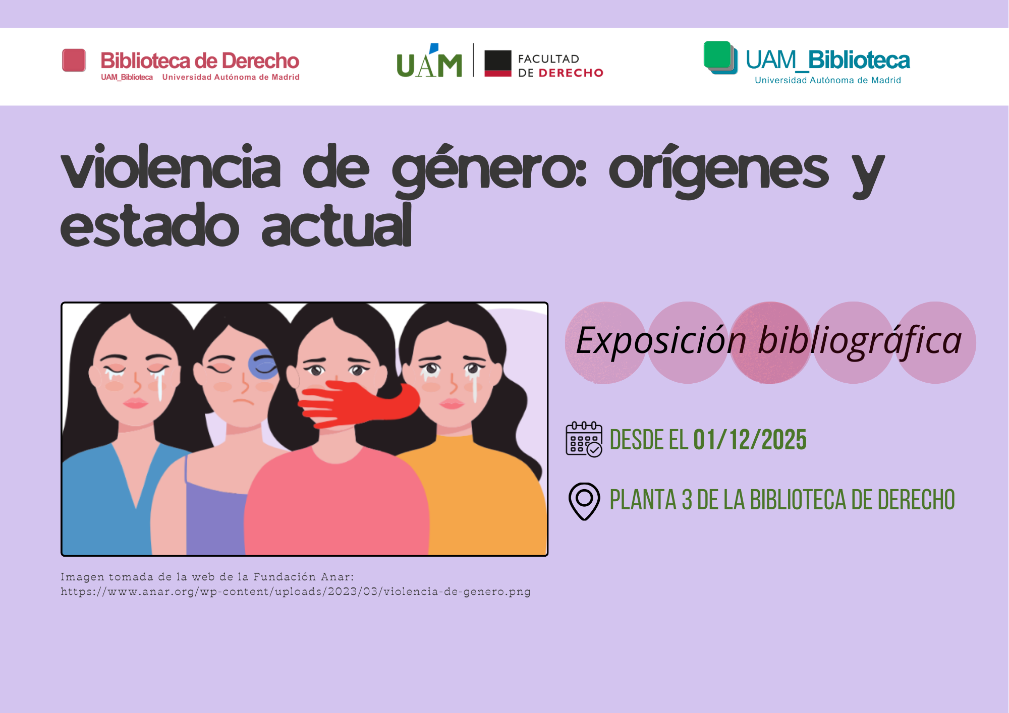 Exposición bibliográfica Violencia de género
