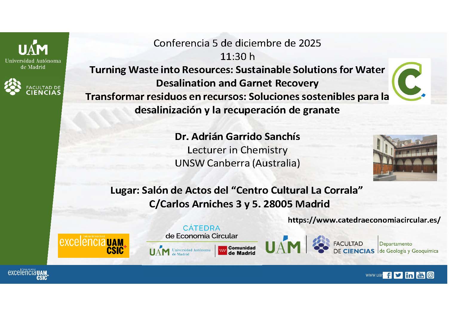 Turning Waste into Resources: Sustainable Solutions for Water Desalination and Garnet Recovery