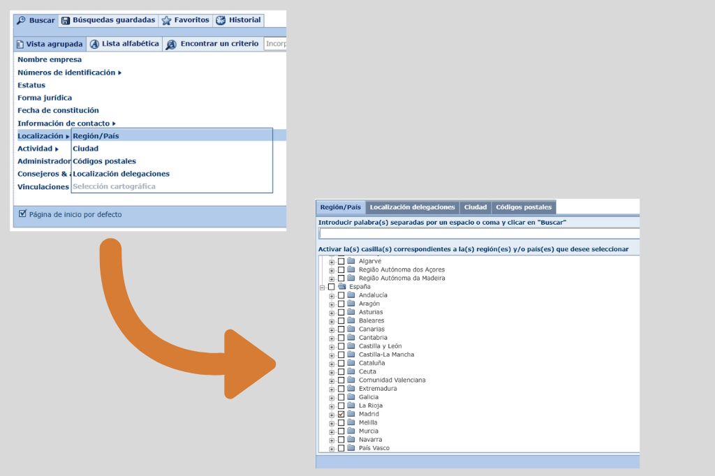 Captura de pantalla de SABI