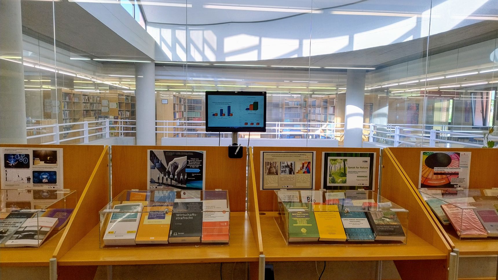 Biblioteca de Derecho UAM - Actividades culturales y exposiciones