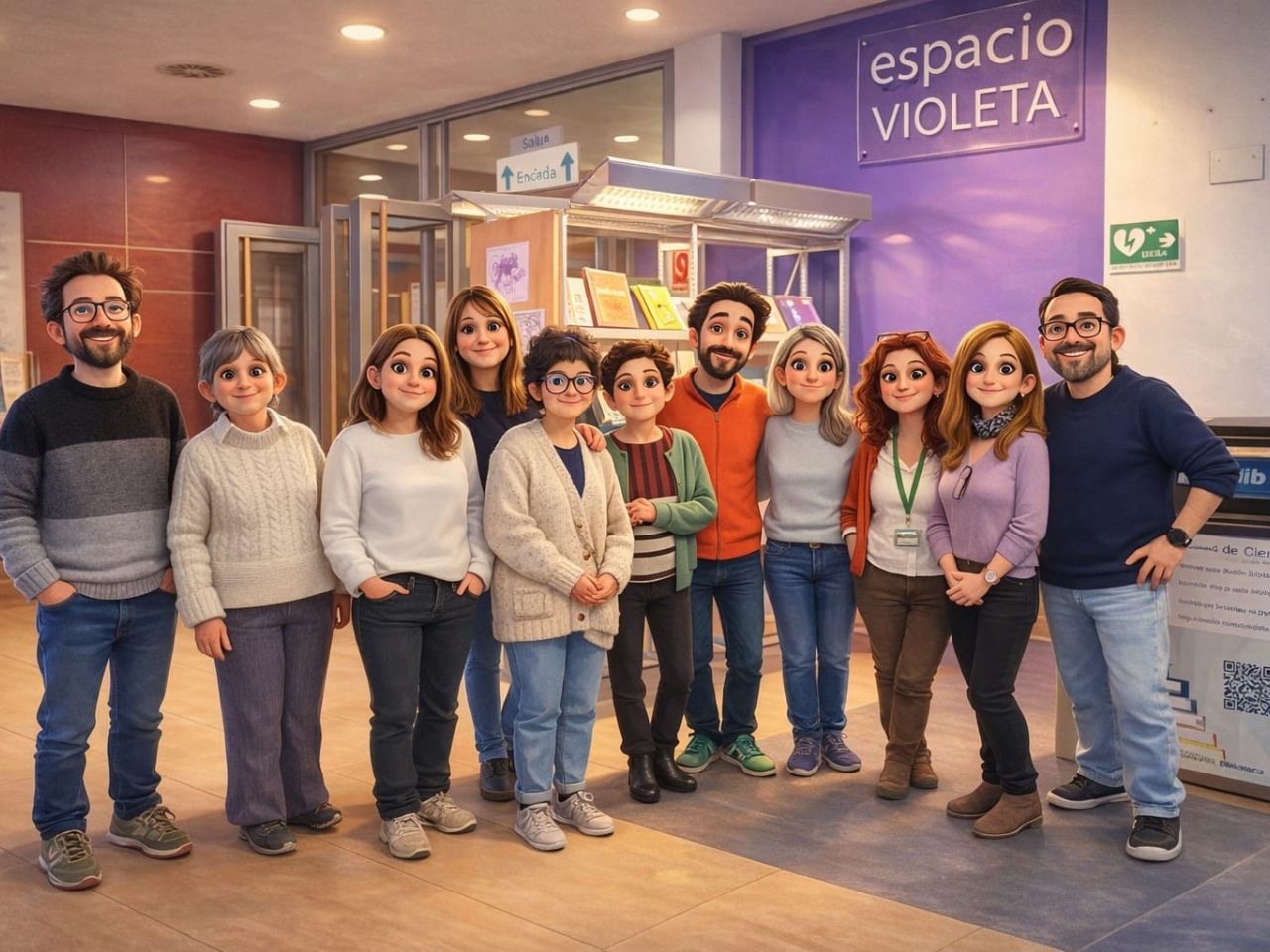 El equipo de la Biblioteca de Ciencias