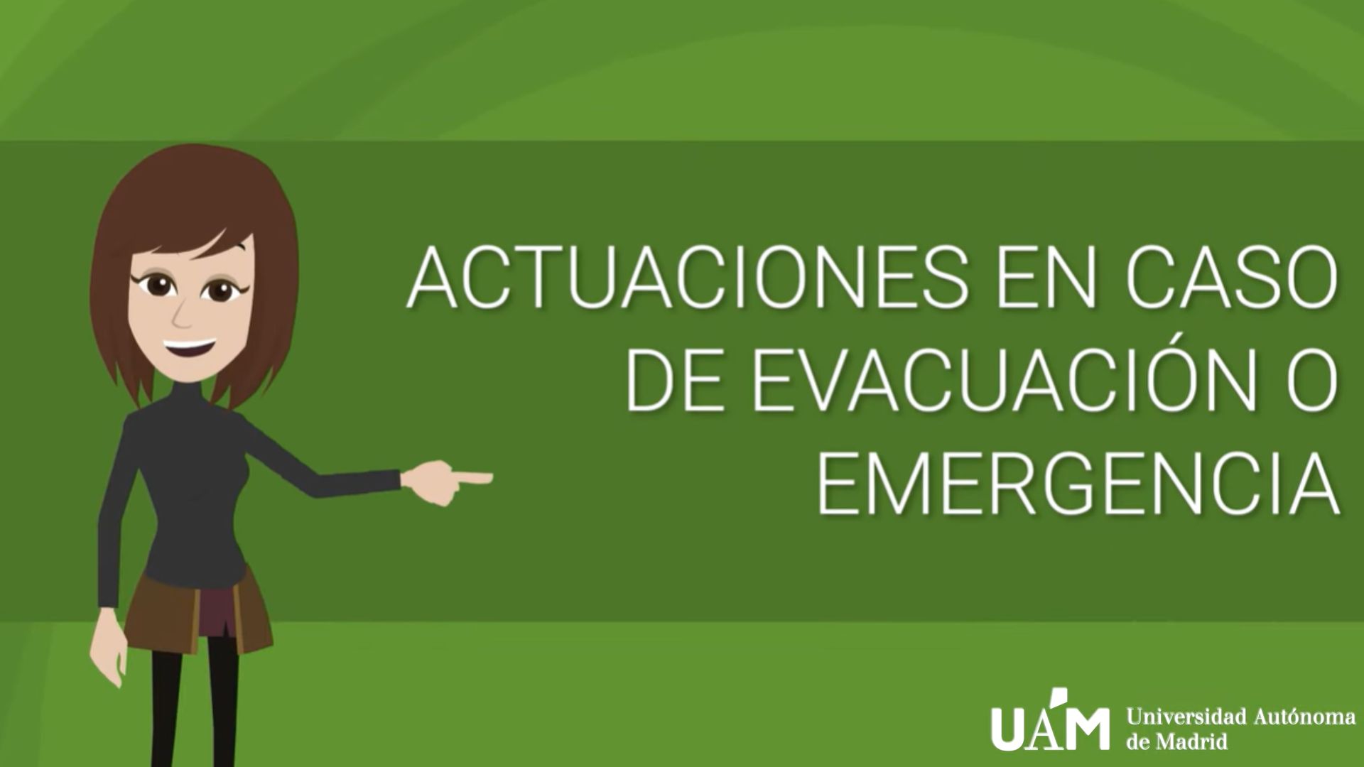 Emergencias - Actuaciones en caso de evacuación o emergencia