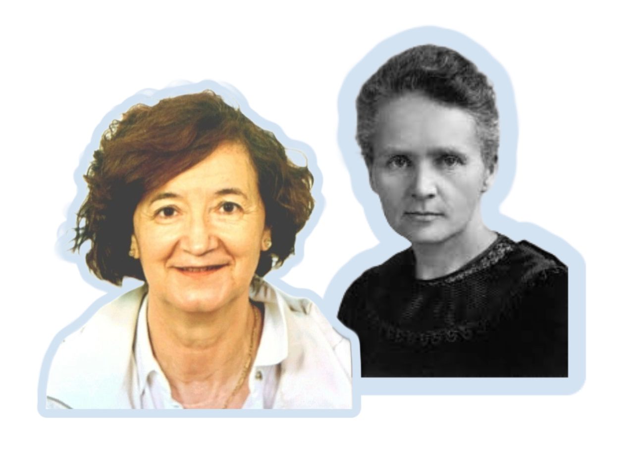 Pilar Ocón y Marie Curie