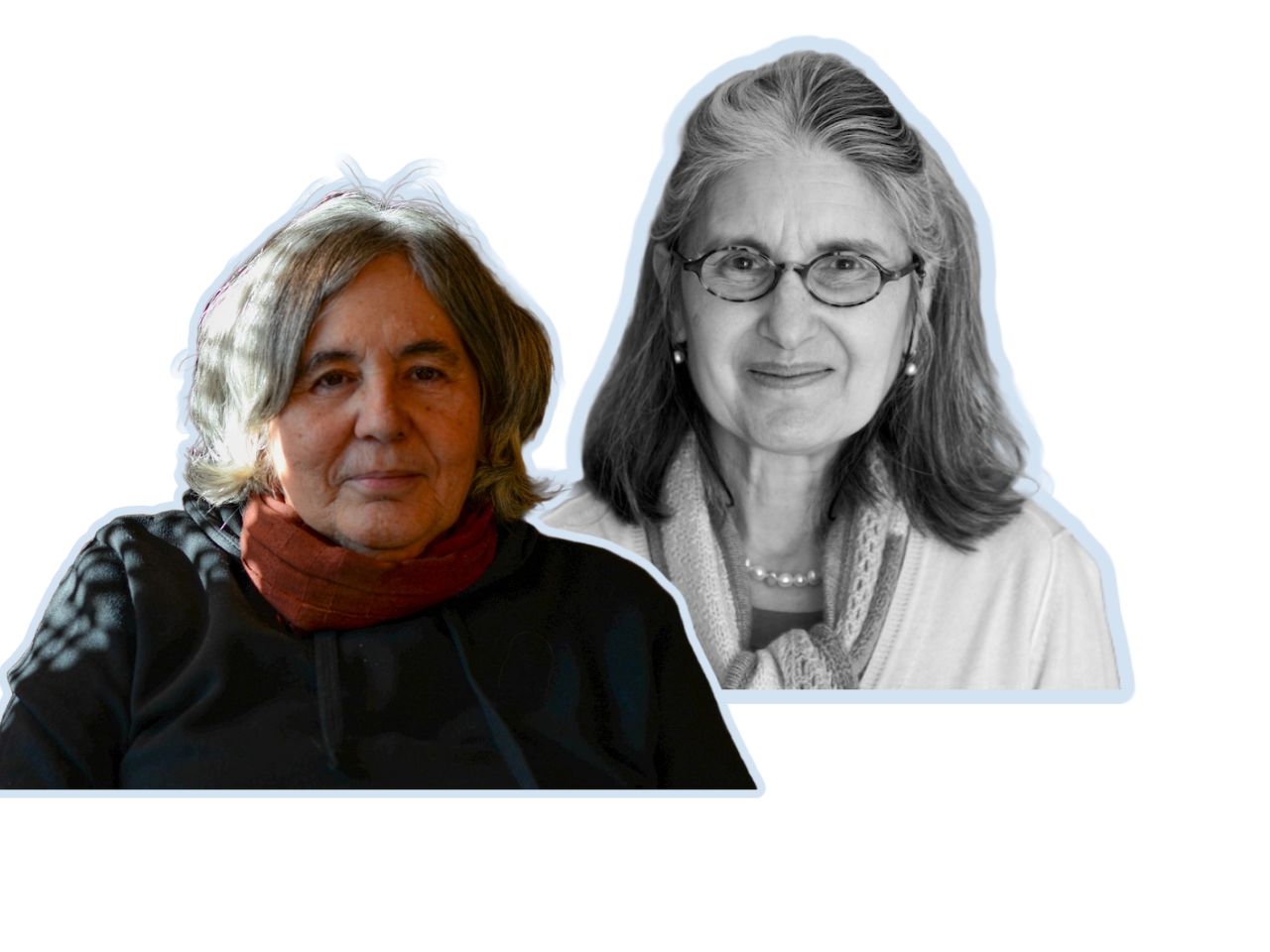 Ángela Delgado y Lorraine Datson