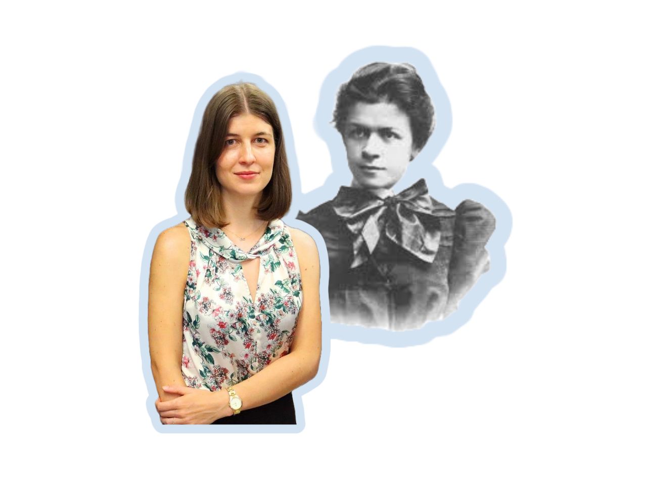 Ana Cueto y Mileva Maric