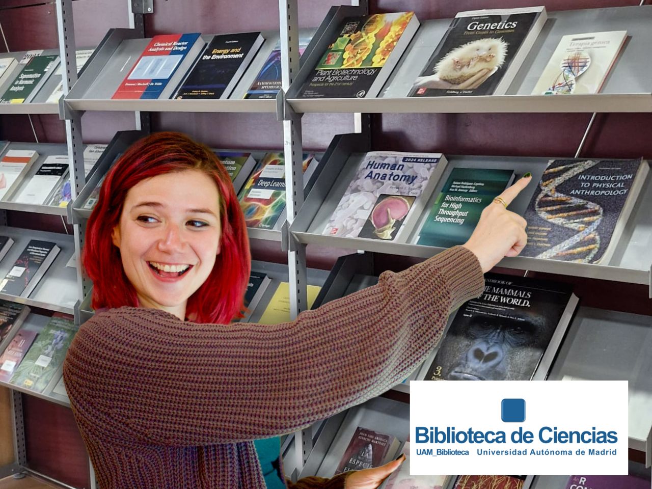 Nueva sección de novedades en la Biblioteca de Ciencias