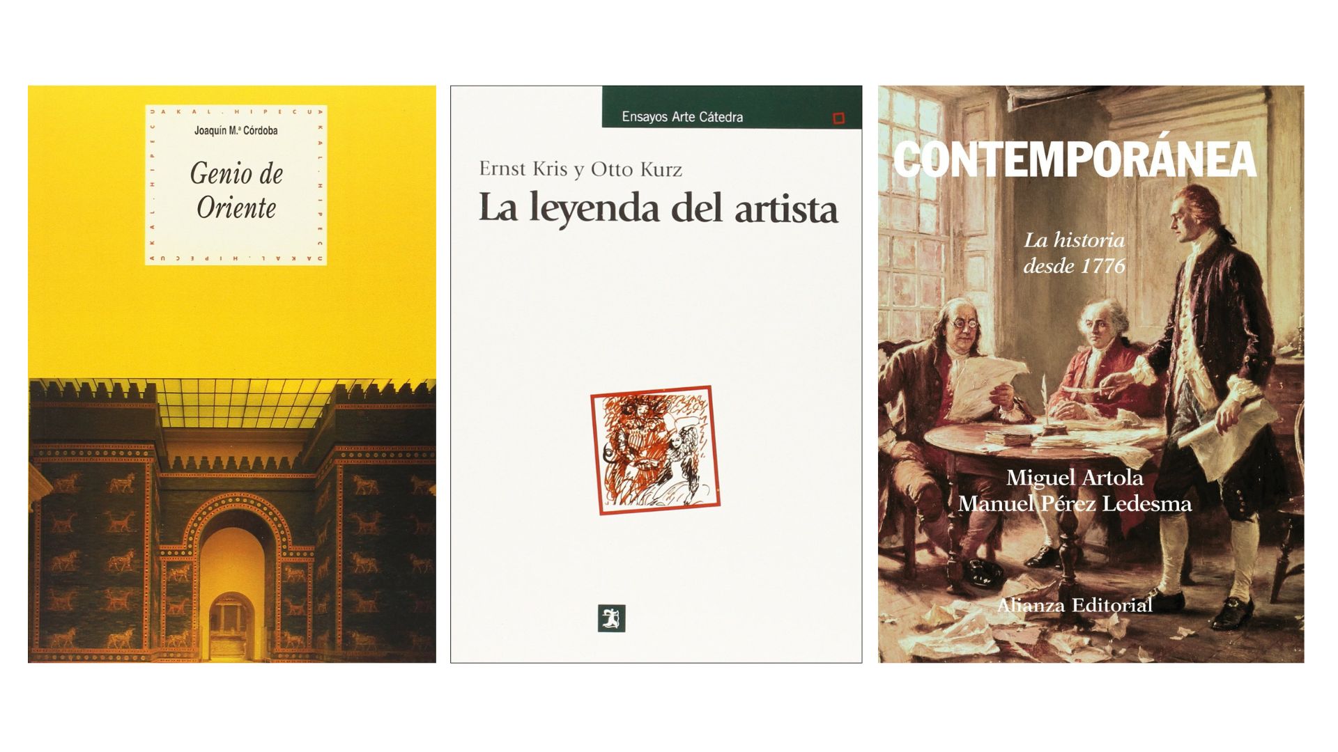 Genio de Oriente; La leyenda del artista; Contemporánea