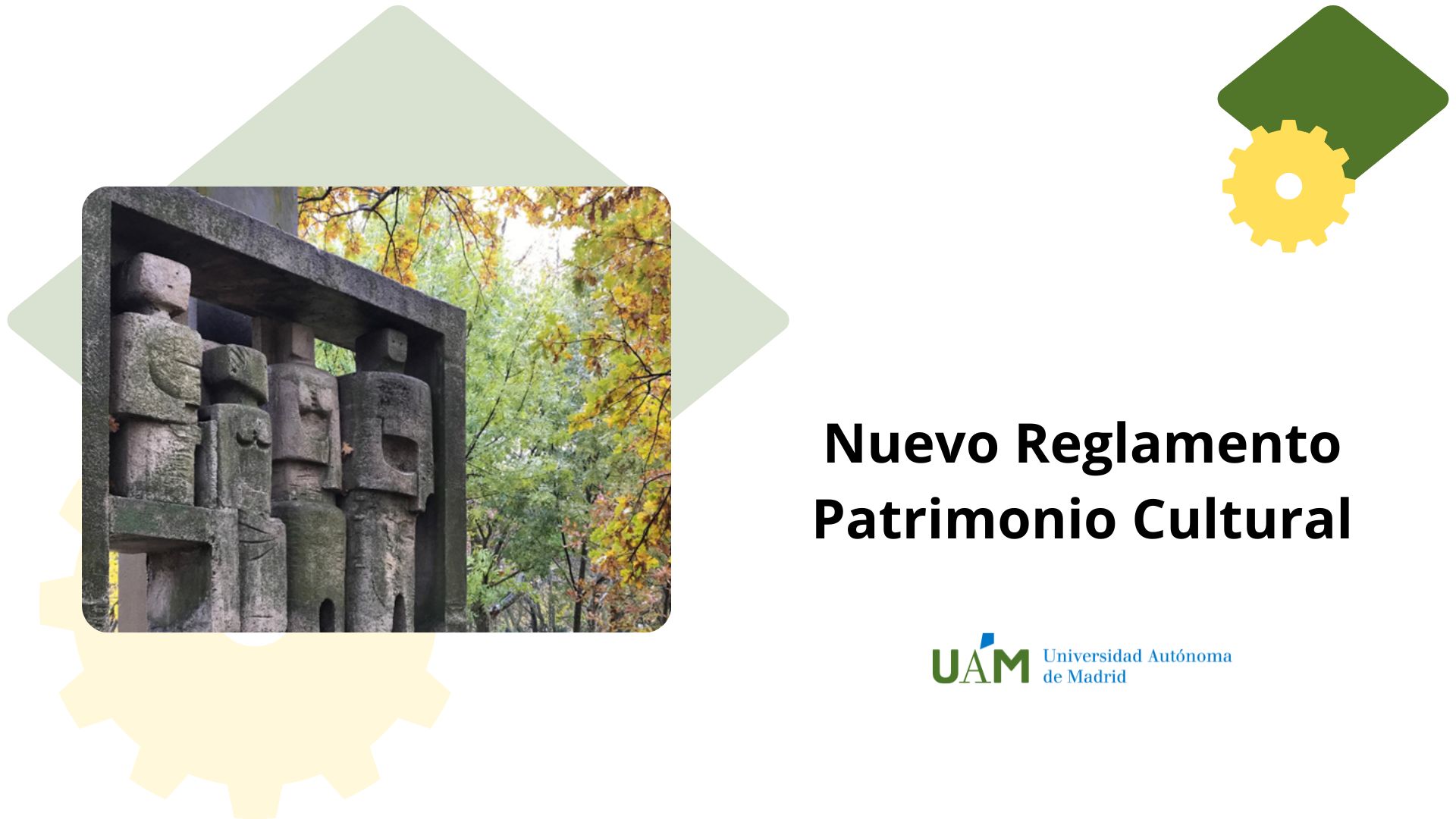 Imagen Noticia nuevo Reglamento del Patrimonio Cultural UAM