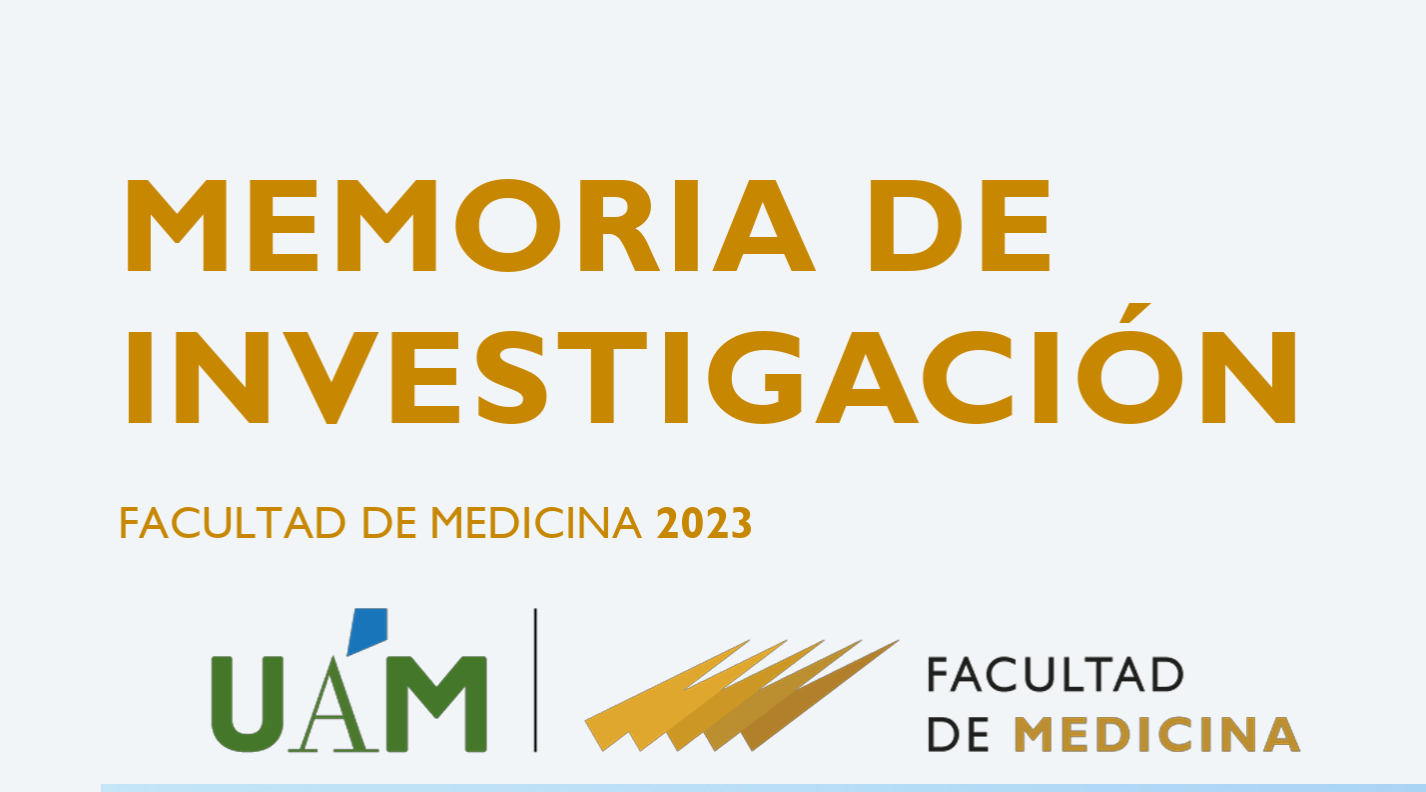 Publicada la Memoria de Investigación 2023