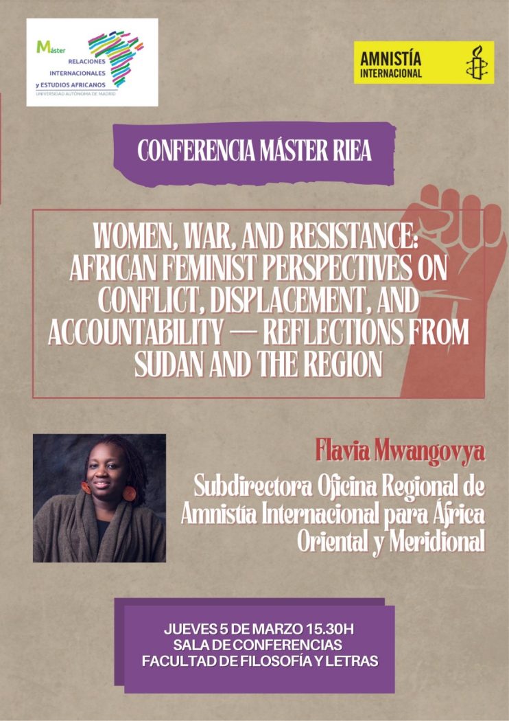 8M 2026 CONFERENCIA: DE FLAVIA MWANGOVYA