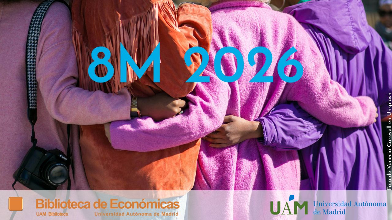 Cartel publicitando el 8M de 2026