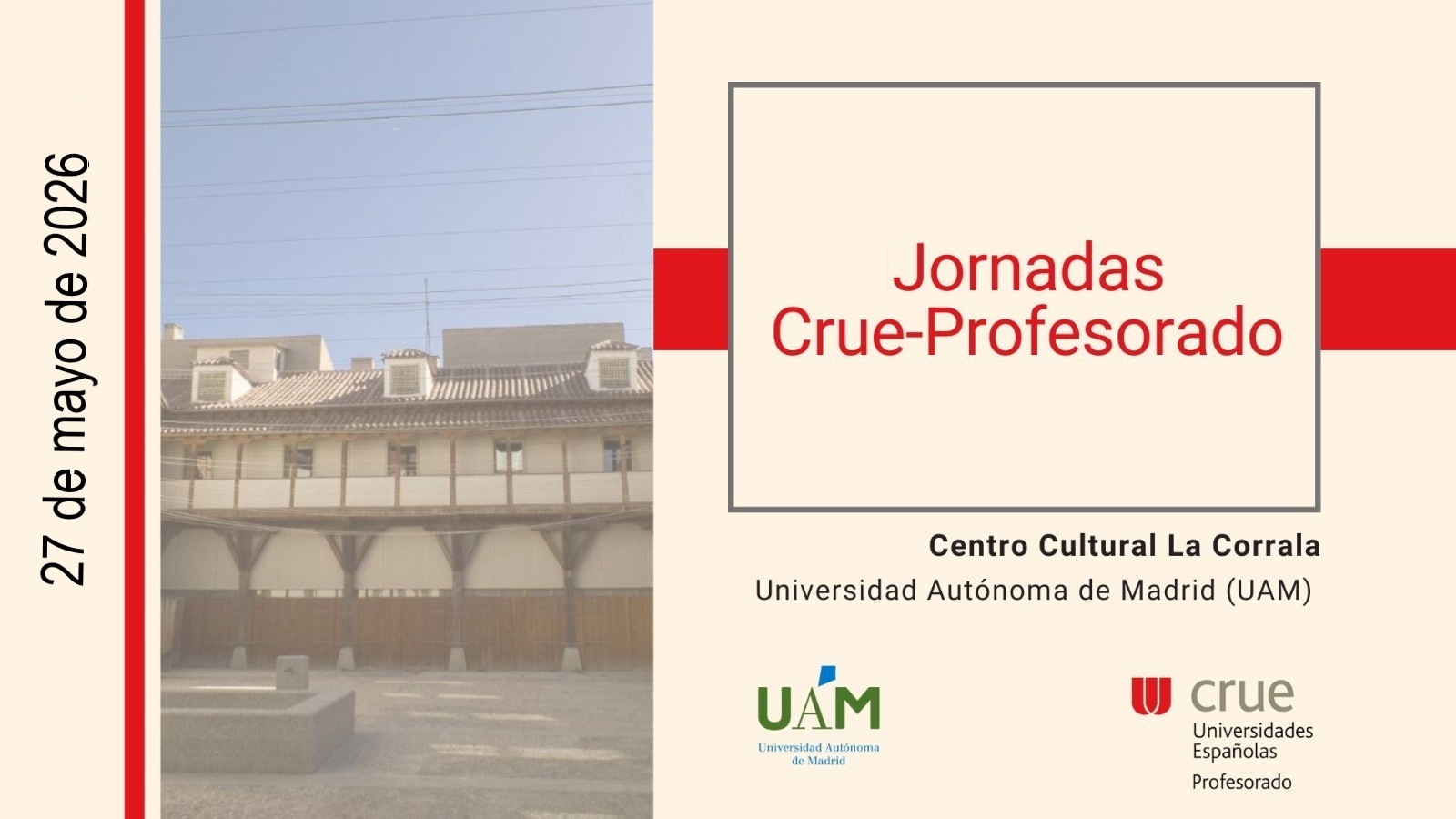 Jornadas CRUE-Profesorado 2026