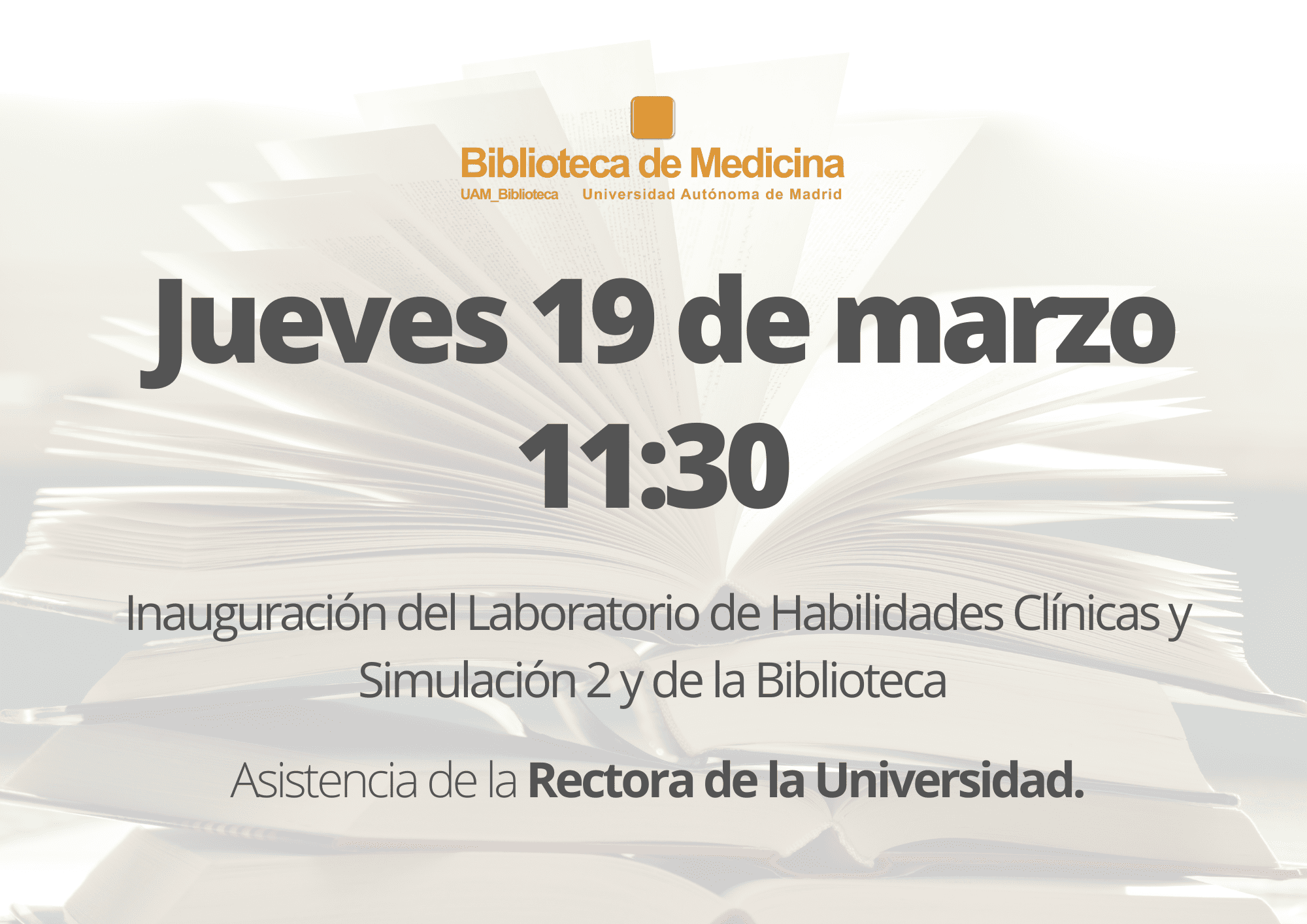 Inauguración Biblioteca y Laboratorio de Habilidades Clínicas y Simulación 2