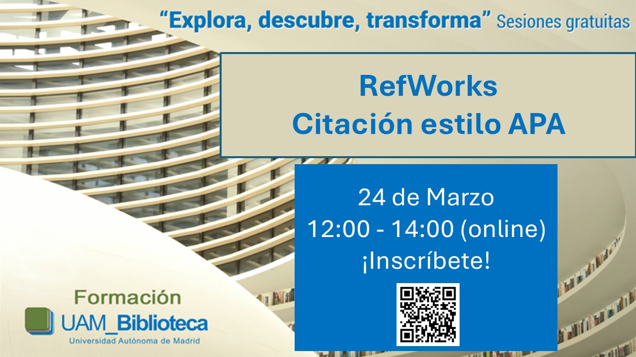 Curso refworks y citación estilo apa