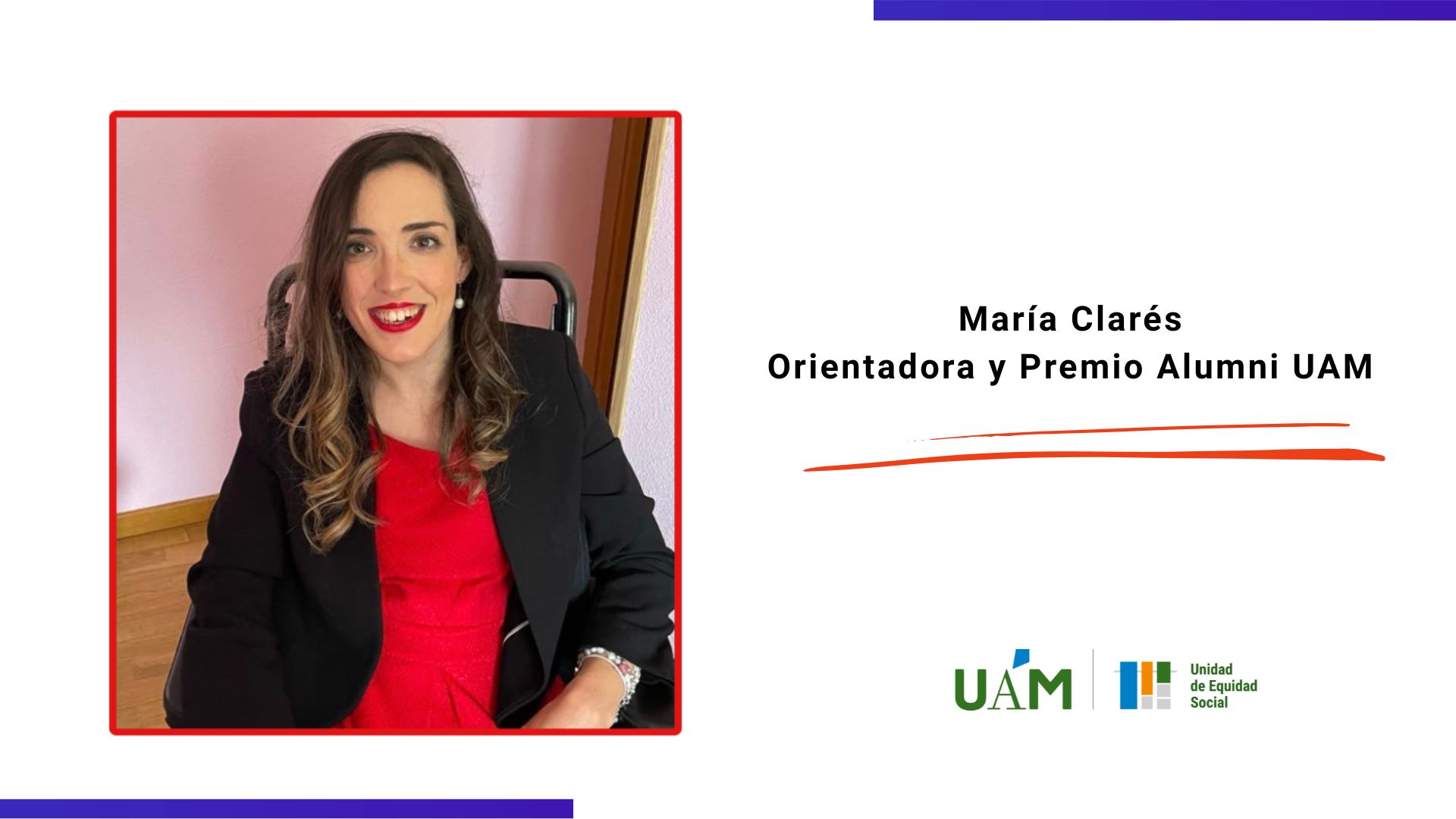 Noticia Apoyo a María Clarés Portada