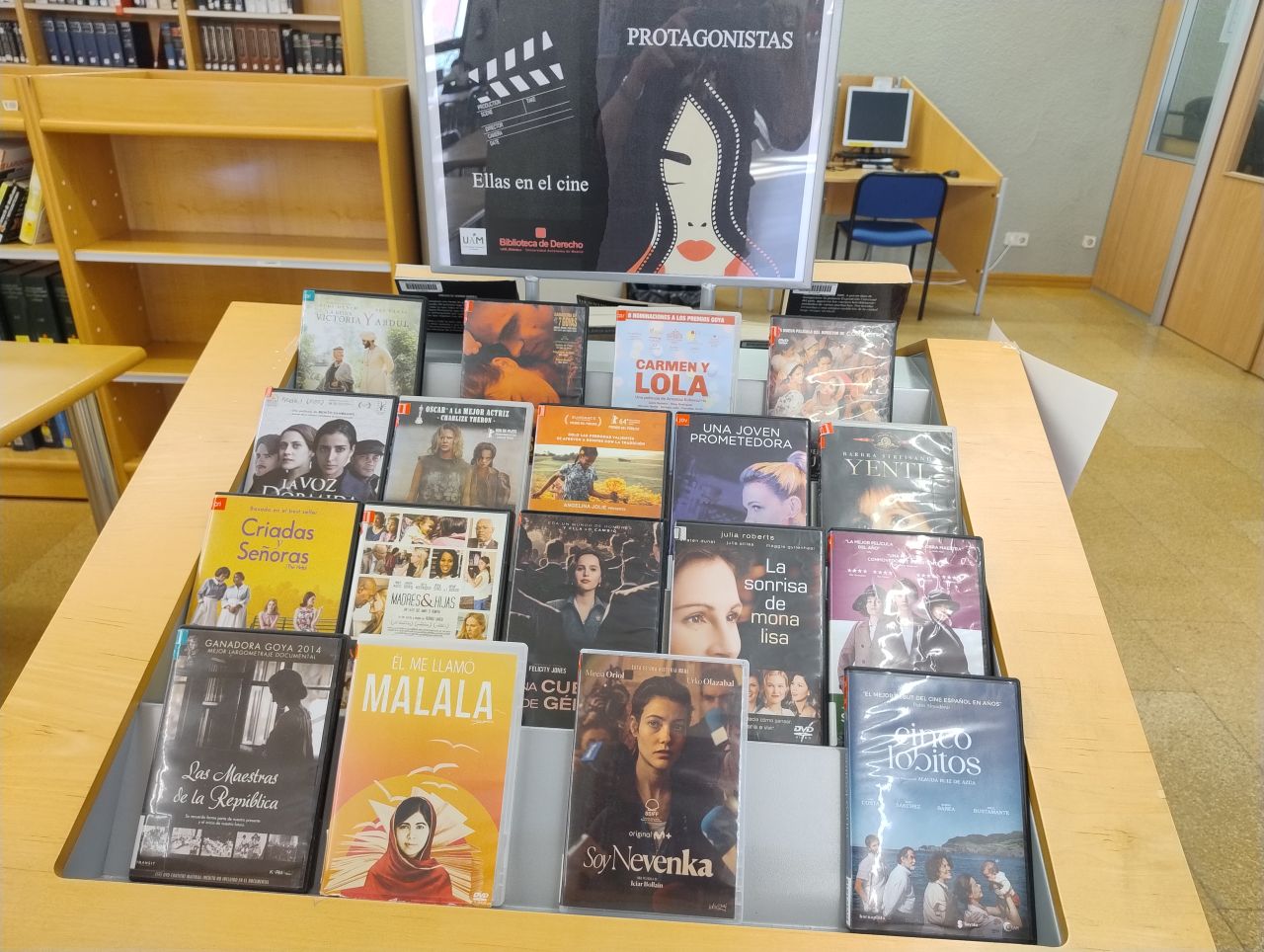 Cine mujeres exposición Día de la Mujer 8 marzo 2026