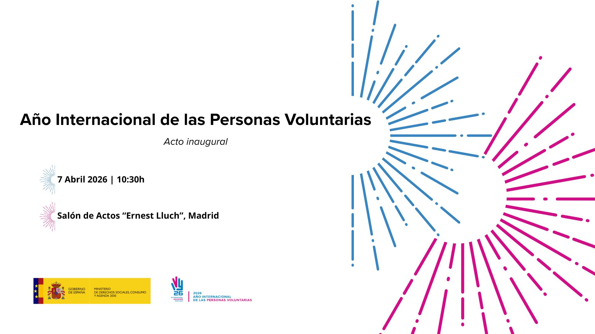 OASC IMG N_Acto inaugural del Año Internacional de las Personas Voluntarias