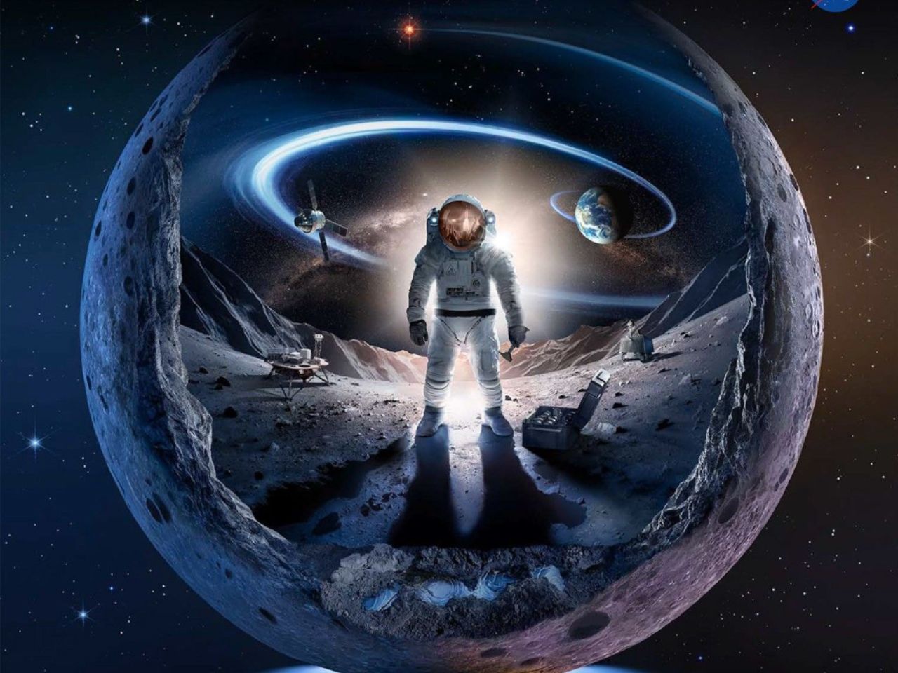 La Biblioteca de Ciencias te acerca la cara oculta de la Luna