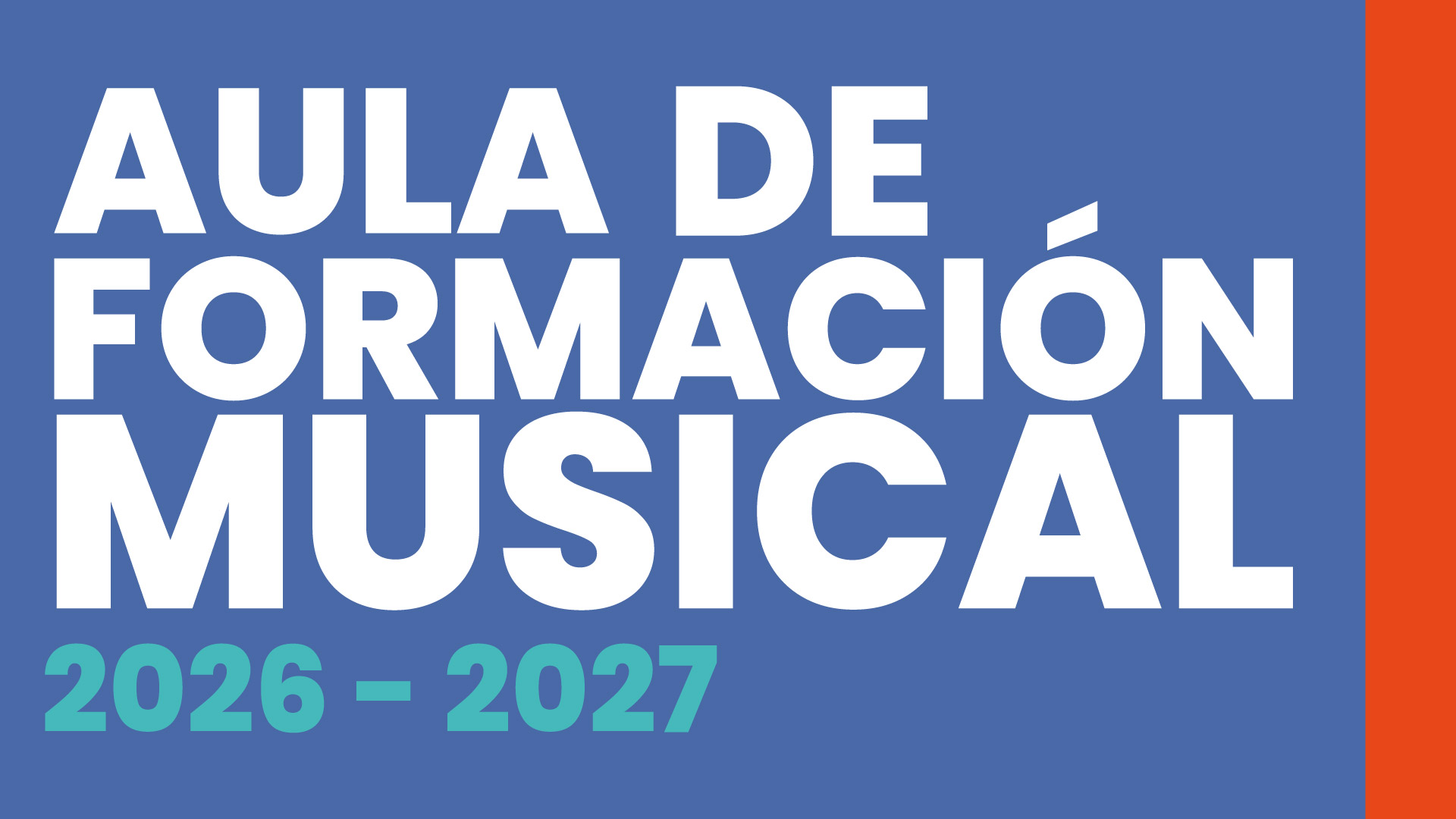 Aula de Música de la UAM