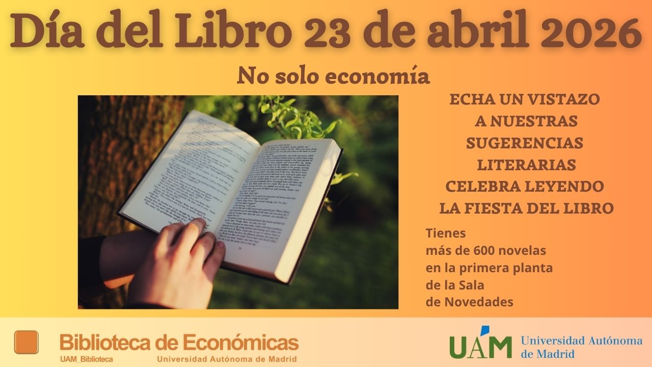 Cartel publicitando el Día del Libro 2026