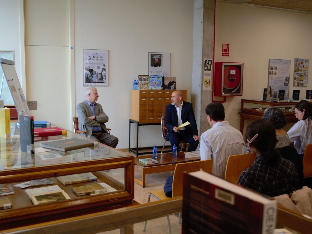 Charla coloquio con Sánchez Ron en la Biblioteca de Ciencias el viernes 24 de abril a las 11:30 horas