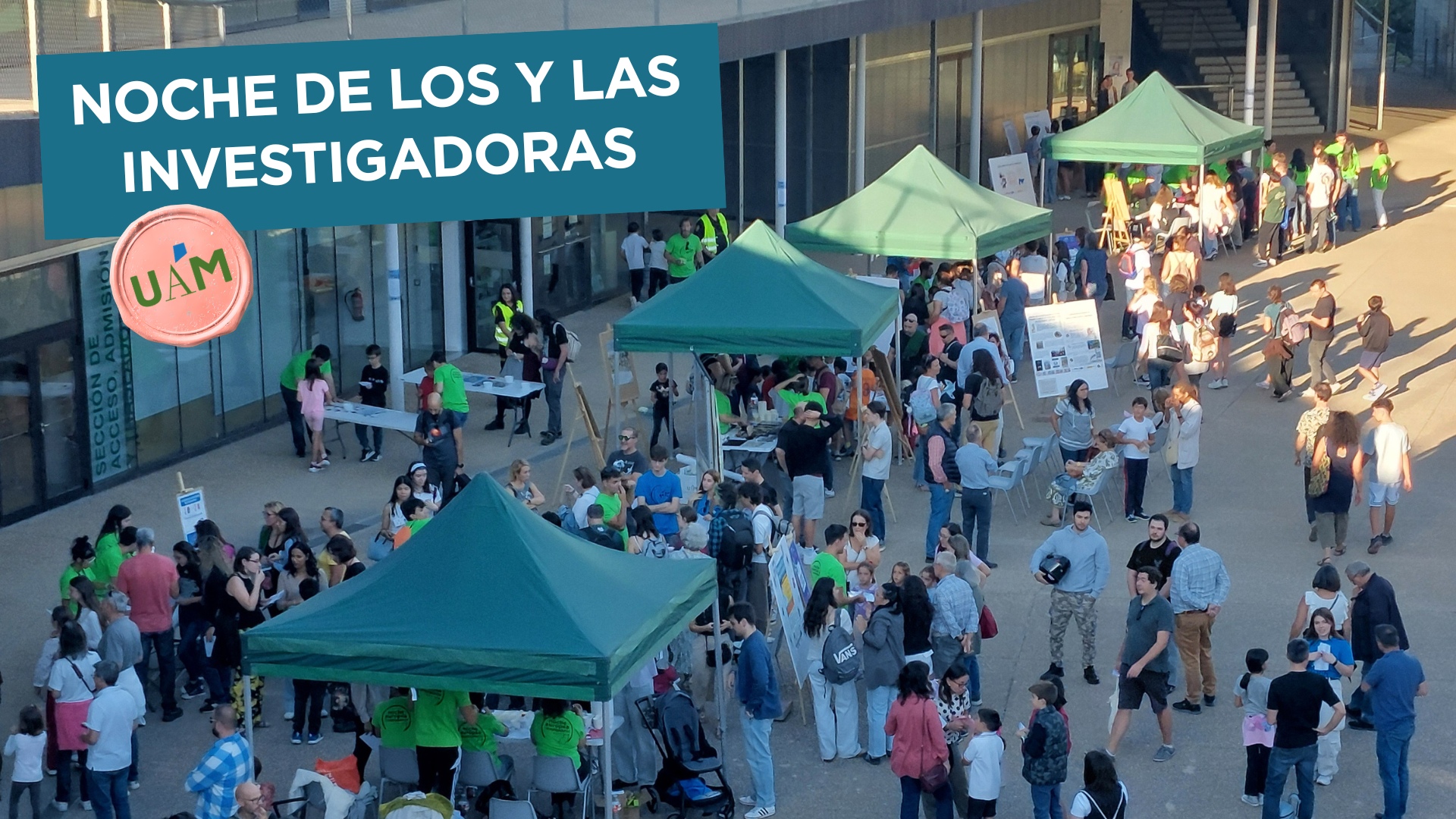 Foto informativa de la nueva convocatoria abierta Noche de los y las investigadoras 2026