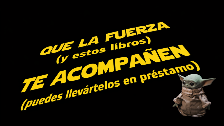Que la fuerza (y estos libros) te acompañen
