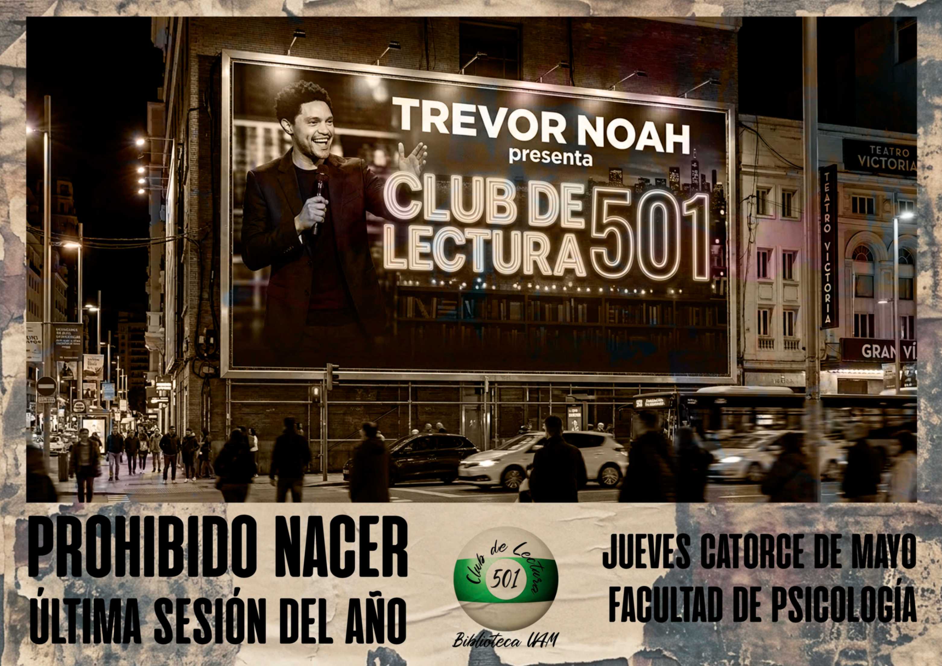 Sexta sesión del Club de Lectura 501 en su tercera temporada