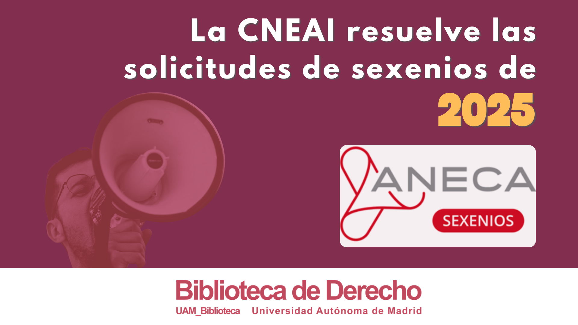 Resolución de la campaña de Sexenios 2025