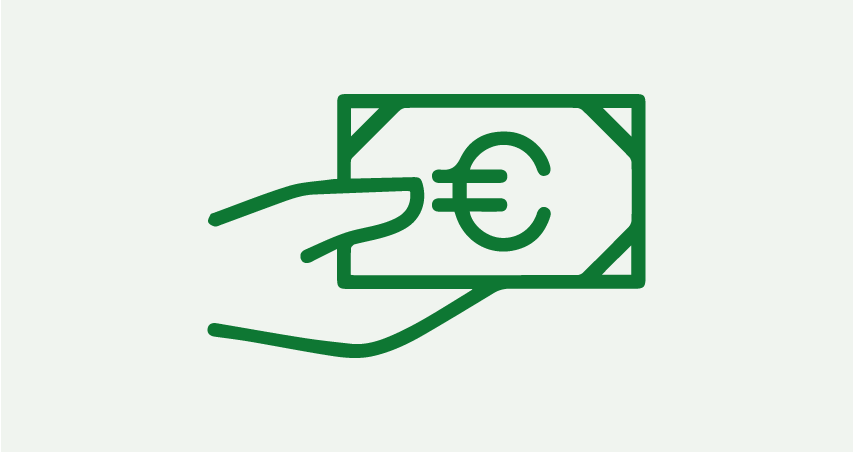 Imagen de mano con dinero
