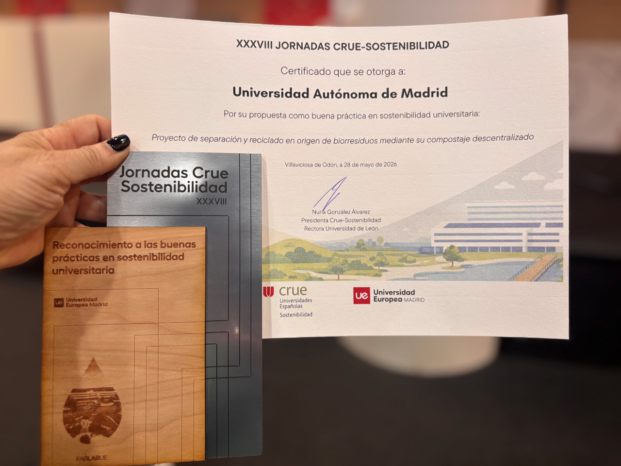 Diploma de reconocimiento