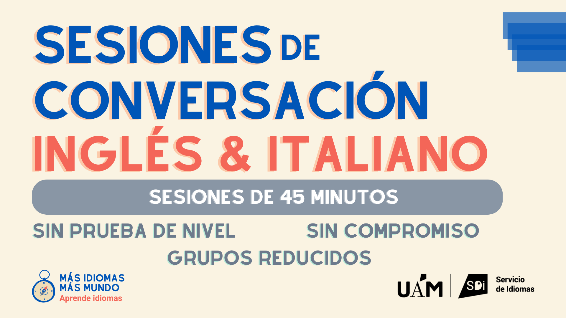 Conversación italiano e inglés