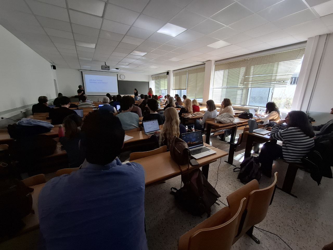 Sesión presencial del curso