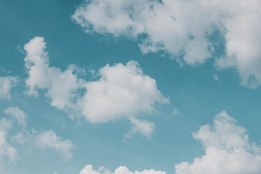 cielo con nubes