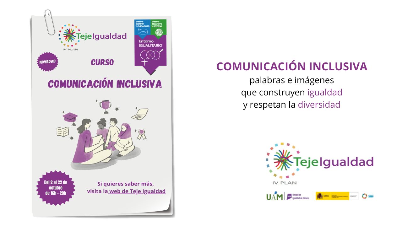 TejeIgualdad_Curso Comunicación Inclusiva