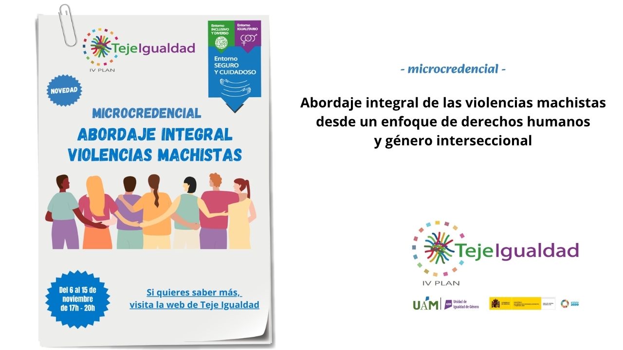 TejeIgualdad_Microcredencial abordaje integral de las violencias machistas