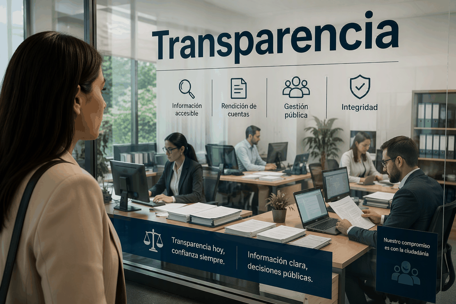 Imagen del enlace a la página de Transparencia en la UAM