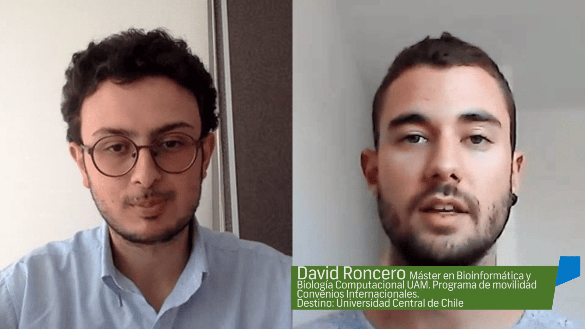 Entrevista al estudiante David sobre su experiencia de movilidad en Chile