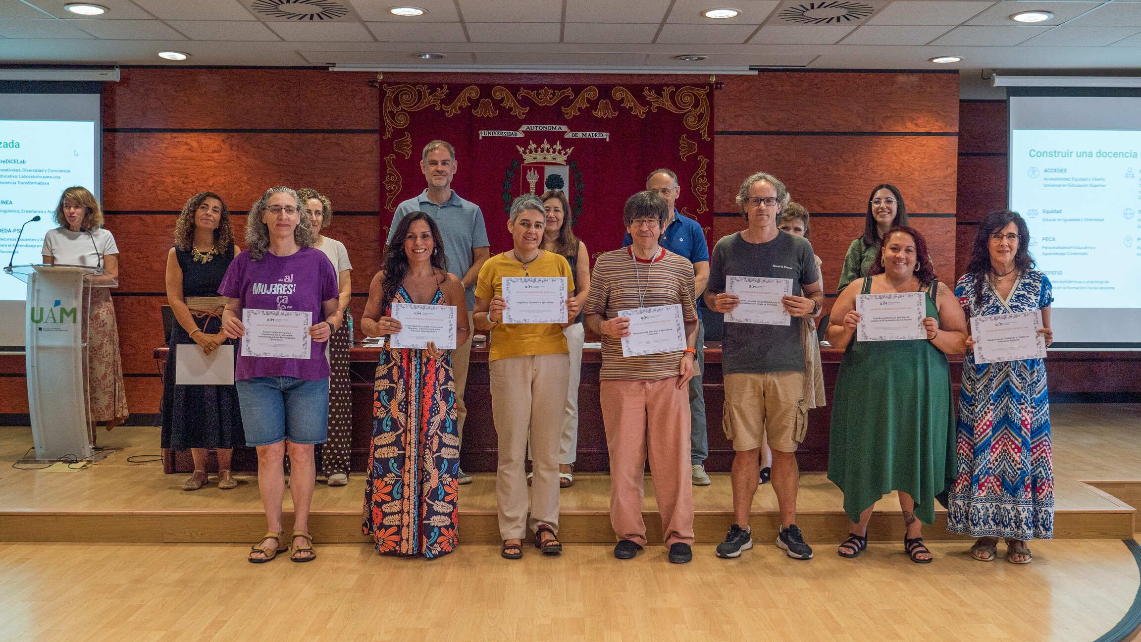 Acto de bienvenida de los Grupos de Innovación Docente 2026.
