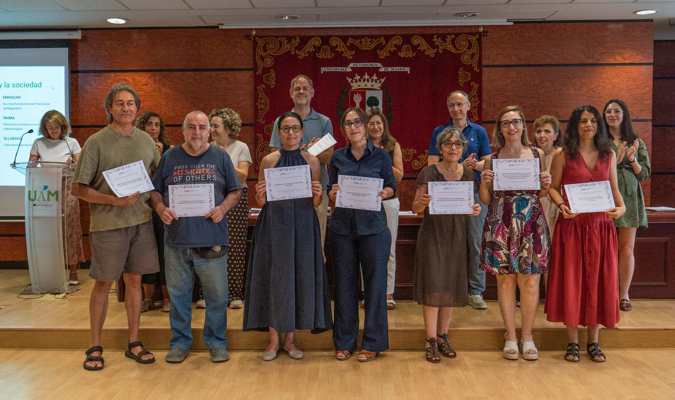 Acto de bienvenida de los Grupos de Innovación Docente 2026.