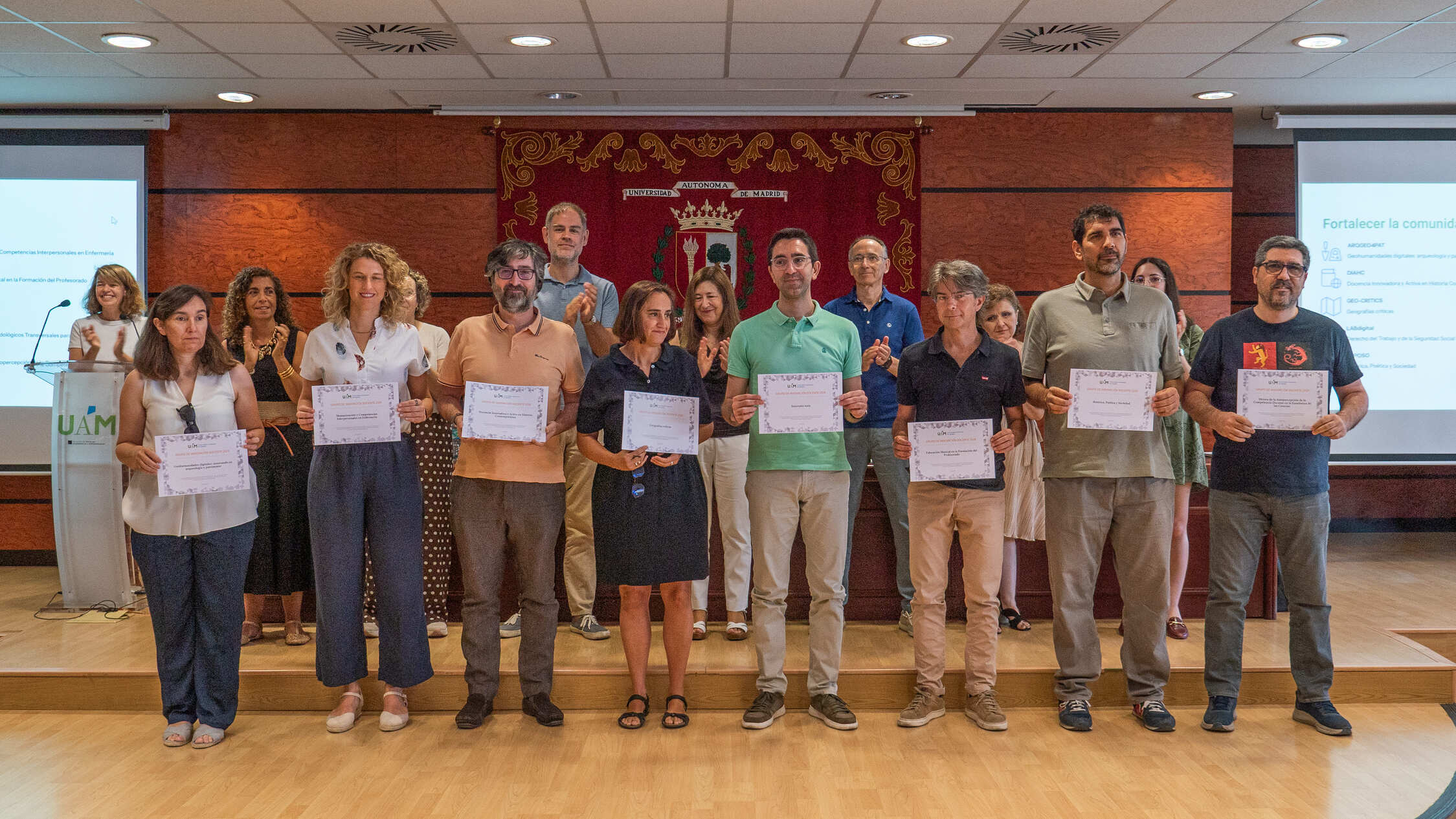 Acto de bienvenida de los Grupos de Innovación Docente 2026.