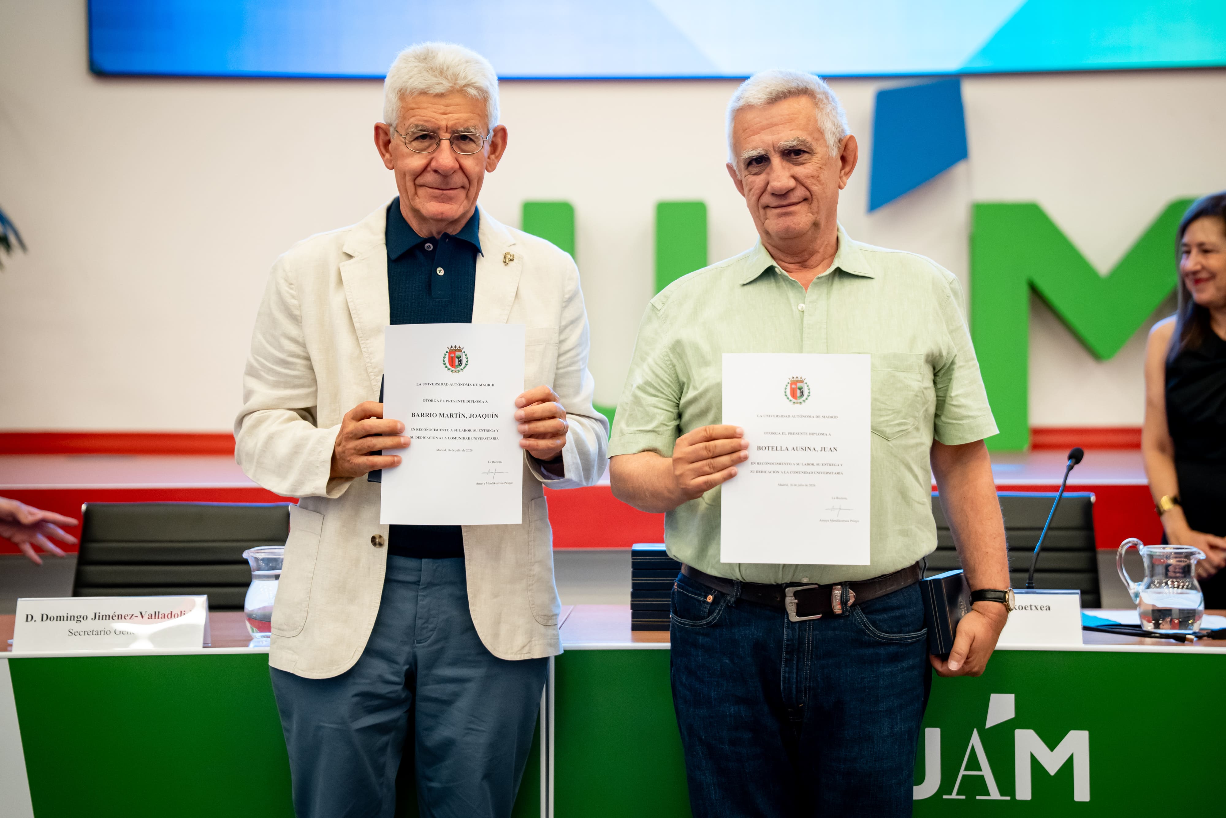 Acto de clausura del curso académico 2025-2026. / UAM