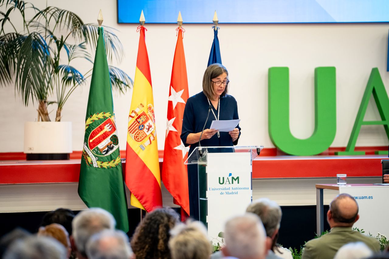Mar Manzaneque en el Acto de Clausura del Curso 2025-26.