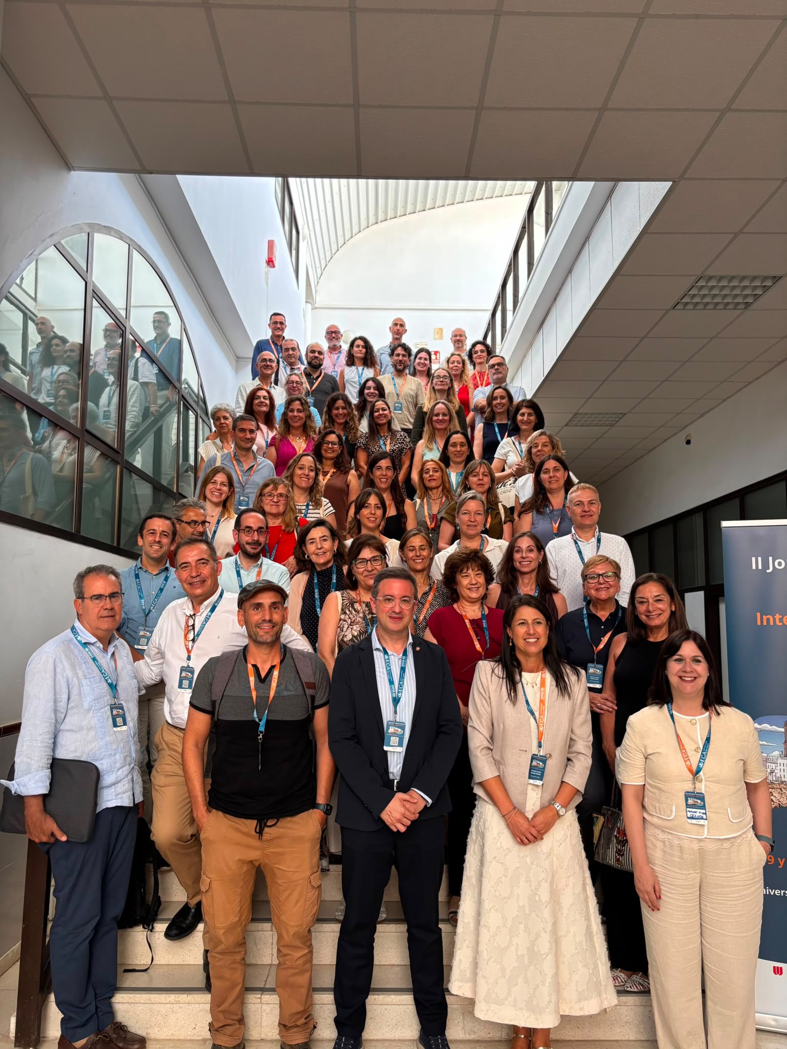 Participantes de las II Jornadas de Buenas Prácticas de Internacionalización en Casa